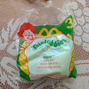 McDonald's Teletubbies Toy in Green and Red